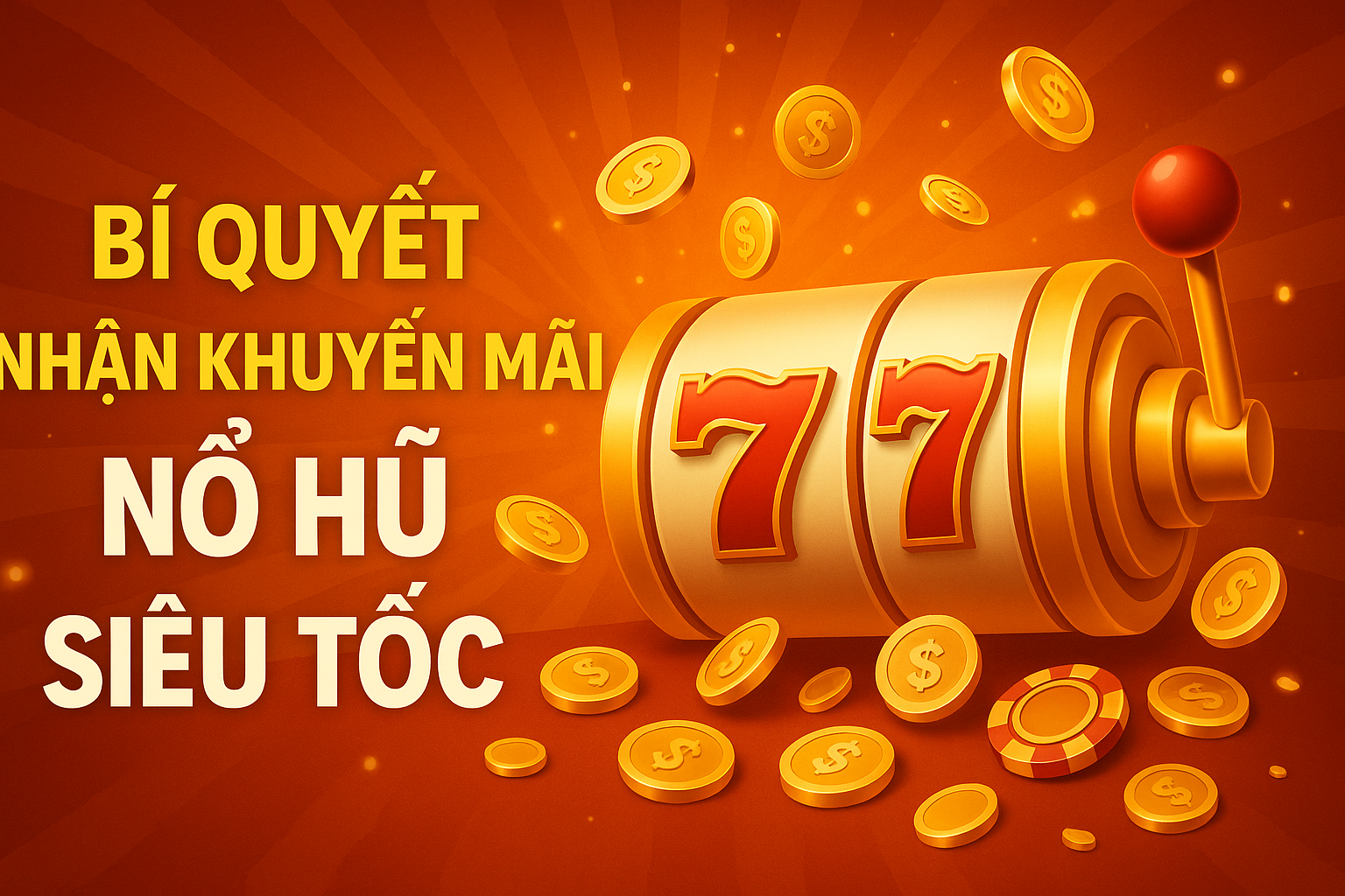 Bí Quyết Nhận Khuyến Mãi Nổ Hũ Siêu Tốc: Tối Ưu Cơ Hội Nhận Thưởng Khủng